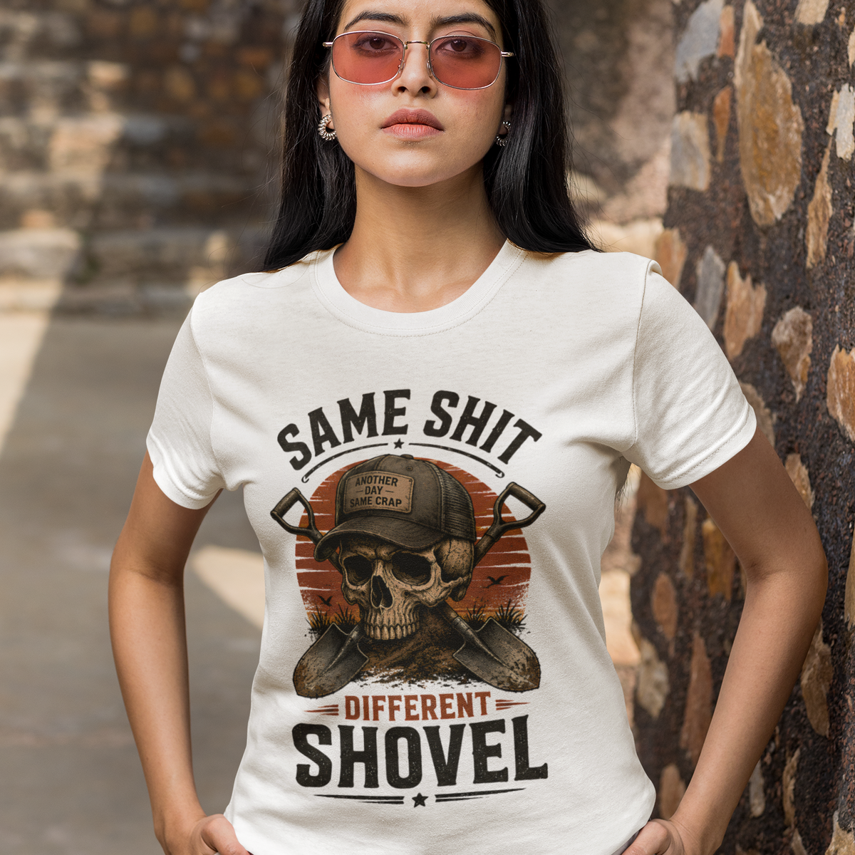 Same S*** Different Shovel Unisex Tee